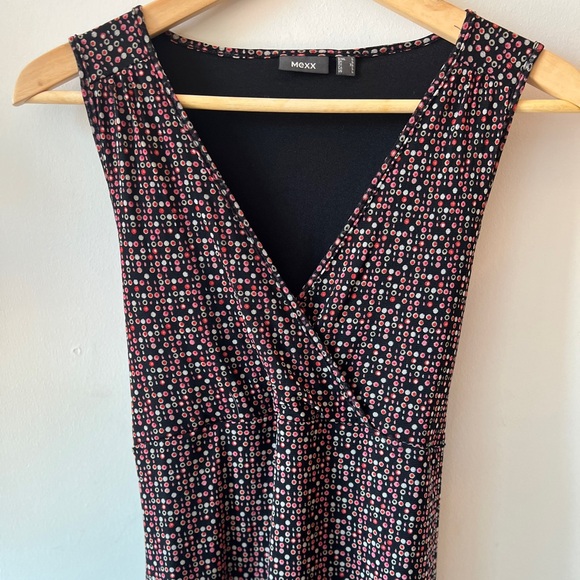 Mexx Vintage Maxi Tie Back Dress L - Picture 8 of 15